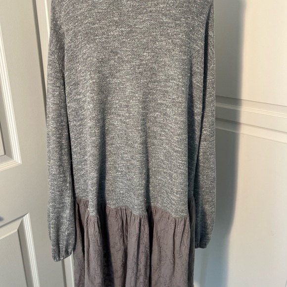 Jaded Gypsy Magic Duster Boho Lace Cotton Jersey Sweater Kimono - Picture 6 of 10